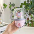 Baby Cups with Straw Bottle Drinking Water Kids Sippy Cup Handle Toddler Feeding. 