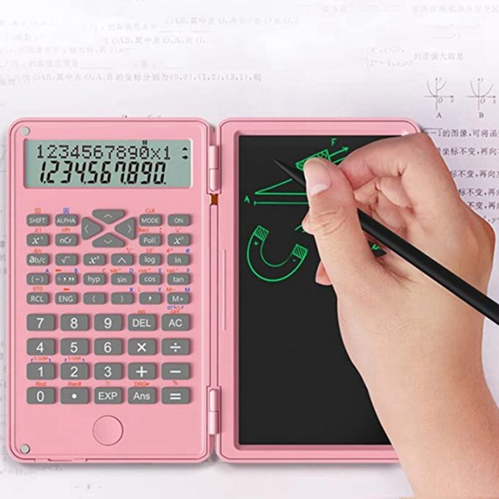 Scientific%20Calculators,%2012-Digit%20LCD%20Display%20with%20Erasable%20Writing%20Tablet%20Foldable%20for%20Home%20School%20Meeting%20and%20Study%20-%20Image%207