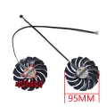 NEW 95MM PLD10010S12HH RTX 3070 VENTUS 2X GPU Fan，For MSI RTX 3060 3060TI 3070 VENTUS、RX 6600 6700 XT Graphics card cooling fan. 