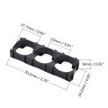 50Pcs 21700 Lithium Cell Spacer Triple Holder Bracket Pack Bracket for DIY Fixed 21.7mm Hole Dia. 