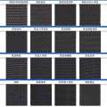 Black imitation nylon webbing, straight children's safety seat, backrest binding strap, lage accessories, dense pattern herringbone pit strap.