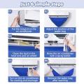 Ac Cleaning Kit Air Conditioning Cleaning Water Cover Full Set with Water Pipe Waterproof Air Conditioning Cleaner Aircon Tools.