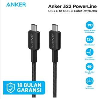 Anker%20322%20PowerLine%20USB%20A%20to%20USB%20C%20Fast%20Charging%203ft/0.9m%20Cable%20A81H5.%20-%20Image%206