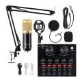 BM800 Microphones & Sound Card -Black.