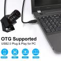 ELP 12MP High Speed Webcam 120fps 1080P Varifocal 3.6-10mm CS Lens 3X Zoom Camera IMX577 Ultra HD Low Light USB Video Camera. 