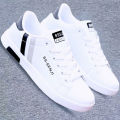 PLOVERWoodpecker White Shoes Men's Shoes Niche Men's Shoes High-GradeinsTrendy Shoes Boys Casual Shoes. 