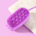 Gentle Silicone Body Scrubber Silicone Body Brush Exfoliating Bath Scrubber Shower Loofah Scalp Protection Gentle Deep Cleansing Tool for Sensitive Skin Kids Adults Multi-functional for Scalp. 