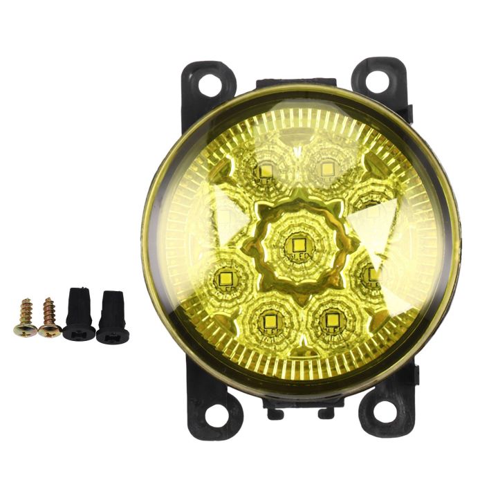 4F9Z-15200-AA%202PCS%20Car%20Fog%20Lamps%20Lighting%20LED%20Lights%20for%20Explorer%20Transit%20Focus%20for%20(Yellow%20Light)%20-%20Image%203