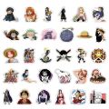 10/30/50PCS Anime One Piece Stickers for Kids Waterproof Graffiti Motorcycle Laptop Car PVC Cartoon Luffy Cool Sticker Decal Toy. 