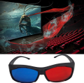 high Quality-Plastic Anaglyphic Blue&Red TV Movie 3D Glasses 3D Vision 1122.1.