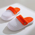 Men Winter Slippers Women Simple Fur Shoes For House Fluffy Slides Couples Keep Warm Plush Slipper Bedroom Cotton Shoe Plus Size. 