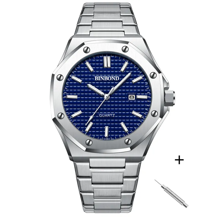 BINBOND%20B0233%20Fashion%20Casual%20Men%20Watches%20Big%20Dial%20Silver%20Stainless%20Steel%20Calendar%20Quartz%20Wristwatch%20Classic%20Top%20Brand%20Male%20Clock%20-%20Image%202