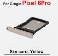 For Google Pixel 6, Pixel 6A, Pixel 6Pro Nano Sim Card Tray Holder Sim Adaptor With Free Sim Ejector Pin Replacement Part.