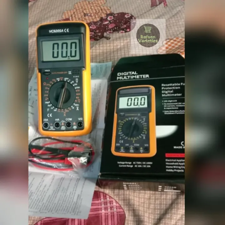 9205A%20Digital%20Multimeter%20%20Volts%20Amps%20Resistors%20Ohms%20Transisor%20Tester%20-%20Image%204