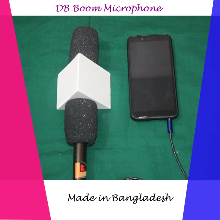 DB%20Boom%20Microphone%20with%20local%20foam%20for%20mobile%20phone%20-%20Image%202