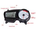 Motorcycle Tachometer Digital Odometer Motocross Speedometer Meter Gauge Dirt Bike for TVS APACHE RTR 160 CC 180. 