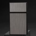 Box Case Space Aluminum Slim Holder Lighter Portable Case Mens Gifts Smoking Accessories (Black).