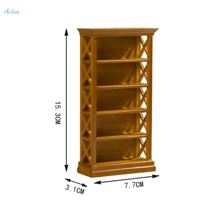1:12%20Scale%20Display%20Rack%201/12%20Dollhouse%205%20Tier%20Bookcase%20for%20Micro%20Landscape%20-%20Image%202