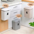 Kitchen Trash Can Kitchen Waste Bin Kitchen Garbage Cans Recycle Rubbish Bin for Kitchen Dustbin Garbage Bin Trash Bin Trashcan.