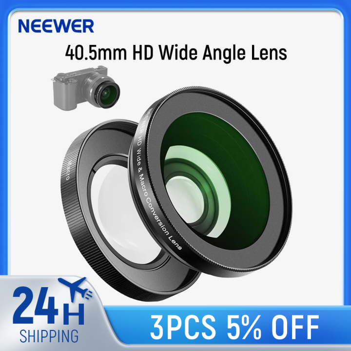 NEEWER HD Wide Angle Lens For Sony ZV-1F ZV-E10