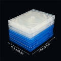 CD Storage Box 10-Piece Pack CD Case Plastic Double-Sided CD Storage Car CD Case Thickened DVD Case Durable Easy Install Easy to Use. 