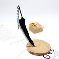 Anime Bleach Keychain Zangetsu Zanpakutou Samurai Royal Steel Katana Pendant Keychain for Men Car Gift Jewelry. 