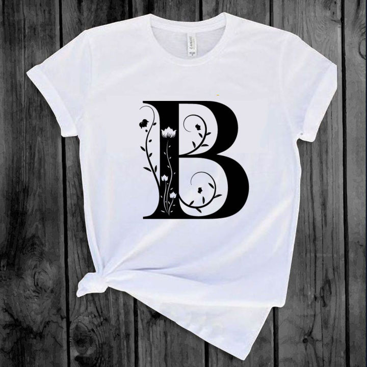 Alphabet Letter "B" T-Shirt - T Shirt For Man - T Shirt  - T Sirt