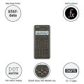 Casio FX-82MS-2 Scientific Calculator - Battery Powered - Black - Easy to Use and Maintain - Reliable and Durable. 