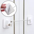 Sliding Closet Door Lock Baby Safety Refrigerator Lock With Keys or Coded Lock Infant Cabinet Locks Children Protection. 