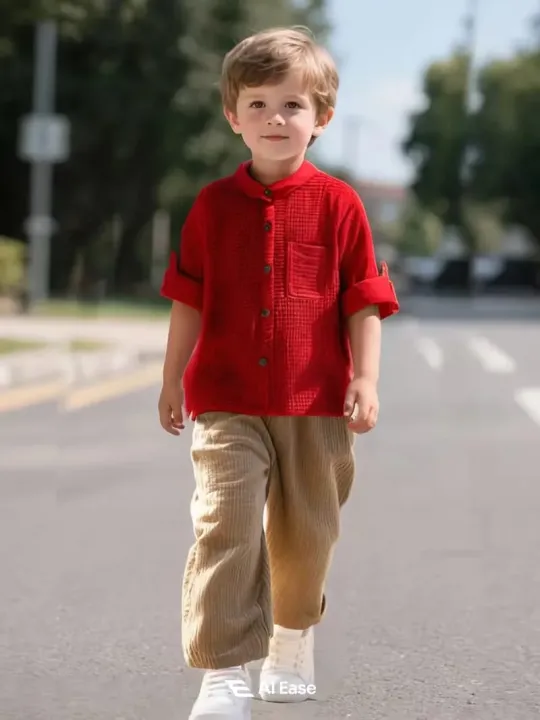 Children%E2%80%99s%20Designer%20Cotton%20Crepe%20Shirt%20and%20Pant%20Set%20for%20Boy%20%7C%20Perfect%20for%20Outings%20&%20Events%20-%20Image%204