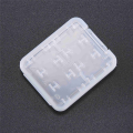 3X Eight in One Plastic Micro-SD SDHC TF MS Memory Card Storage Case Box Protector Holder. 