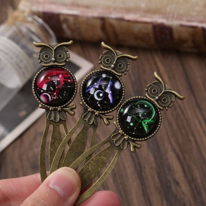 Pagination%20Mark%20Twelve%20Constellation%20Bookmark%20Book%20Paginator%20Good%20Luck%20Owl%20Reading%20Bookmark%20Book%20Clip%20Gemstone%20Inlaid%20-%20Image%205