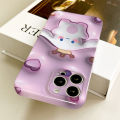 Hontinga for Samsung Galaxy S21+ 5G Back Cover Cool Cute Kuromi All-inclusive Film Hard Phone Case Camera Protection Mobile Cover.