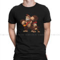 Country Returns O Neck TShirt Donkey Kong Game Pure Cotton Basic T Shirt Men Clothes Individuality Fluffy Hot Sale.