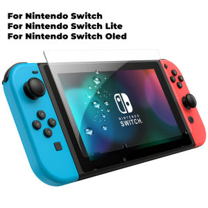 Bilashmart 【Expert Recommended】 New Protective Tempered For Nintend Switch Lite Screen Protector Film For Nintendos Switch NS OLED Accessories