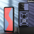 Phone case For Xiaomi Poco M6 Pro 4G Back cover Hard Armor Shockproof Camera Protection Bracket Navigation Holder Ring cover for For Xiaomi Poco M6 Pro Cover cases. 