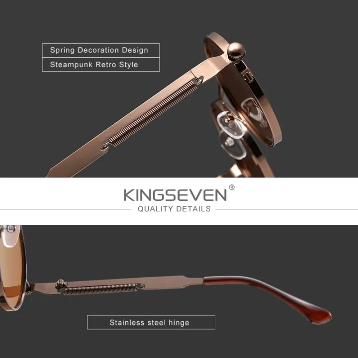 KINGSEVEN%20High%20Quality%20Gothic%20Steampunk%20Sunglasses%20Polarized%20Men%20Women%20Brand%20Designer%20Vintage%20Round%20Metal%20Frame%20Sun%20Glasses%20-%20Image%204