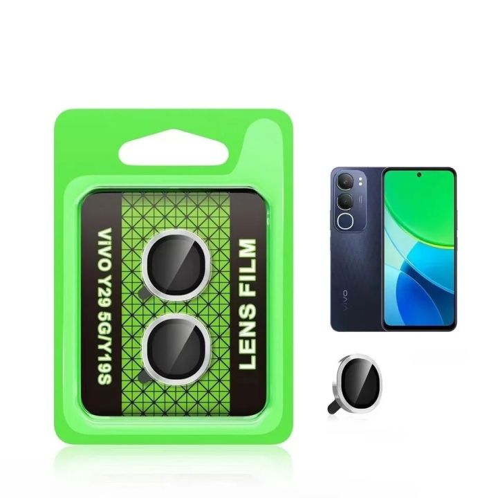 for vivo vivo Y29 5G Y19s Camera Protector Ring Aluminium and Tempered Glass