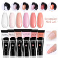 LILYCUTE Nail Gel Set 6W LED Lamp Full Manicure Set Vernis Semi Permanent Quick Extension Nail Kit Gel Set For Nails Tool Kit.