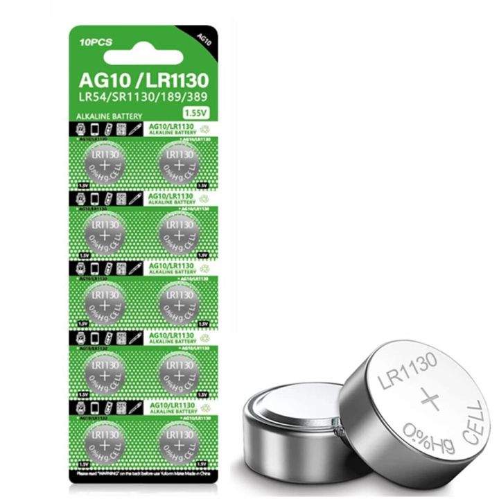 Alkaline%20Button%20Cell%20Battery%20AG10/LR1130%20>%2010%20Piece%20%5B1%20Pack%20%5D%20-%20Image%202