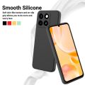For ZTE Blade A55 / A35 Liquid Silicone Shockproof Soft Phone Case For For Zte Blade A55 / A35 Back Cover.
