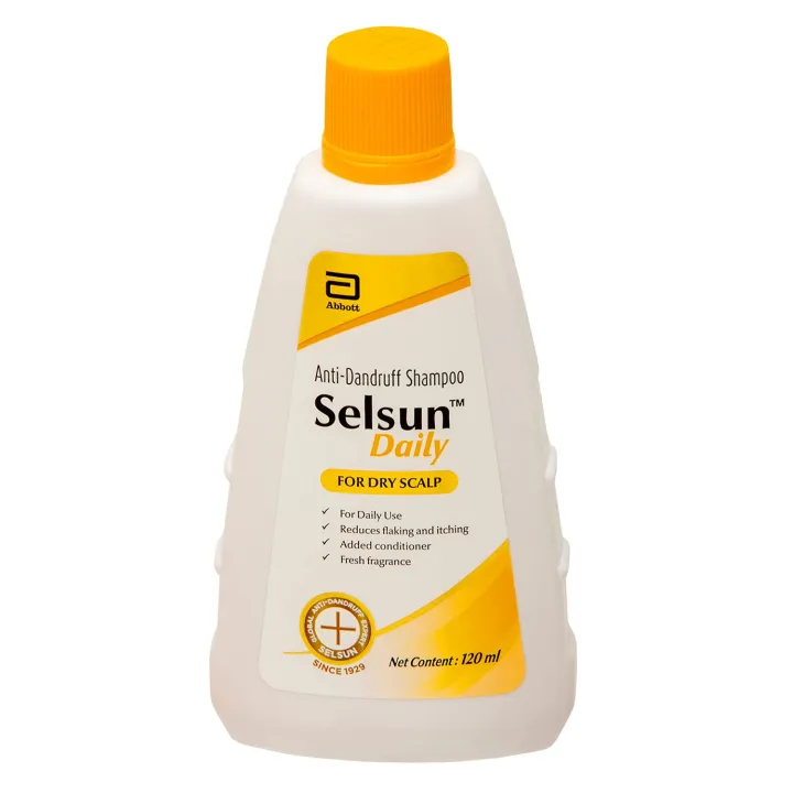 Selsun Daily Anti Dandruff Shampoo for Dry Scalp-120 ml