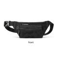 Small Size Multi Function Chest Bag Waist Pouch Cross Body Bag Sling Bag Shoulder Bag For Men Male Student Teenager New On Sale Korean Style Simple Casual Fashion Designer Import Sport Nylon Fabric Cloth Earphone Hole Black Camouflage. 