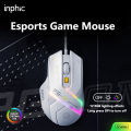 【Special offer】 Inphic PG1 Wired Gaming Mouse RGB Lighting Effect Ergonomic Home Office Mouse For Desktop Computer. 
