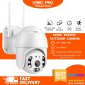 V380 PRO C6S2X 3MP PTZ WIFI IP Camera Waterproof Outdoor Color Night Vision Two-Way Talk 360 Degree Robotic PTZ CCTV Camera. 