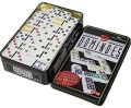 Double 6 color dot Dominoes Games - 28 Pcs - 1 Set. 