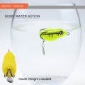 Umpan Katak Fishing Frog Lure 4.5cm 8.5g Soft Bait Lure with Mustad Hook. 