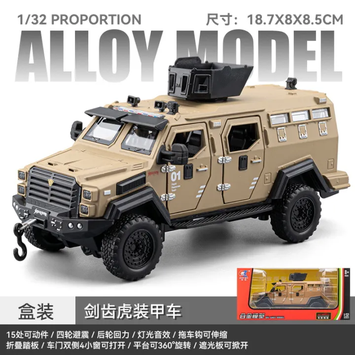1:32%20Sabertooth%20Tiger%20Armored%20Die-Cast%20Vehicles%20Alloy%20Model%20Car%20Toys%20For%20Gift%20Collection%20-%20Image%202