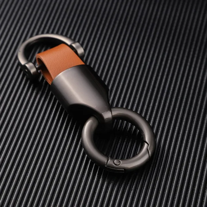 Luxury%20Fashion%20PU%20Leather%20Keychain%20Business%20Gift%20Leather%20Key%20Chain%20Men%20Women%20Car%20Key%20Strap%20Waist%20Wallet%20KeyChains%20Keyrings%20-%20Image%202