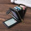 Fashion Unisex Business Leather Wallet Id Credit Card Holder.